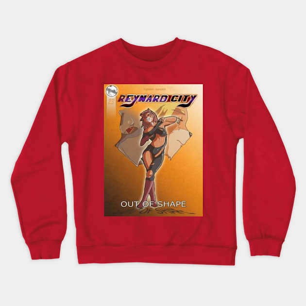 Out of Shape original cover (art by Susie Gander) Crewneck Sweatshirt by Reynard City